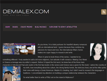 Tablet Screenshot of demialex.com